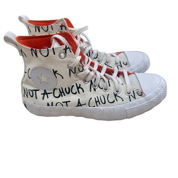 Converse High-Top Sneakers UNT1TL3D Hi Not a Chuck White (GS) - Picture 3 of 7